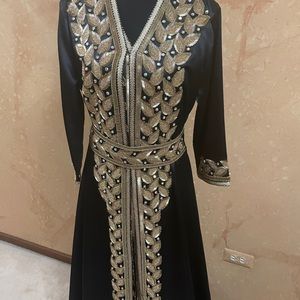 Stunning Gold Moroccan Kaftan